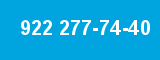 922 277-74-40